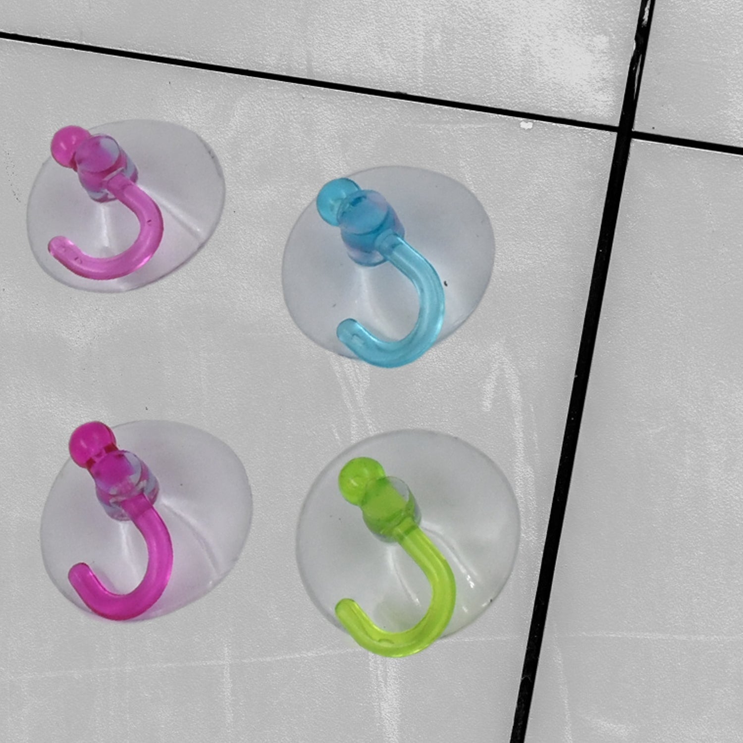 Transparent Rubber Vacuum Sucker Hooks Hanger Strong Suction Cup (12 Pc) Transparent Rubber Vacuum Sucker Hooks Hanger Strong Suction Cup (12 Pc)